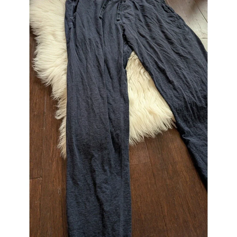 Abercrombie Soft A&F Sleep Lounge Pants Heathered Navy Blue L Large